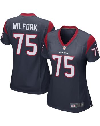 Vince Wilfork 75 Houston Texans Women's Game Jersey - Navy