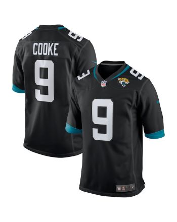 Logan Cooke 9 Jacksonville Jaguars Men's Game Jersey - Black