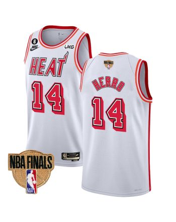 Tyler Herro 14 Miami Heat Final Champions 2023 Swingman Jersey - Classic Edition - White