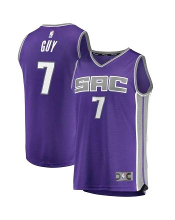 Kyle Guy Sacramento Kings Fast Break Jersey Purple - Icon Edition