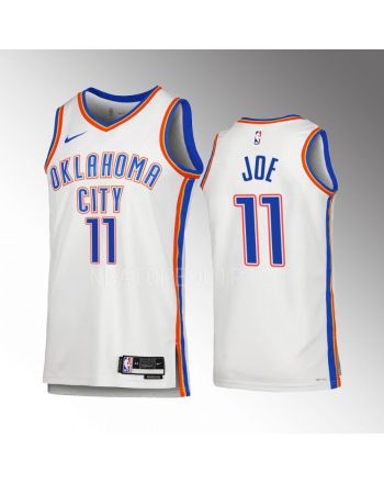 Isaiah Joe 11 2022-23 Oklahoma City Thunder White Association Edition Men Jersey Swingman