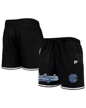 Los Angeles Dodgers Team Standard Men Mesh Shorts - Black