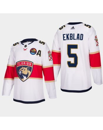 Aaron Ekblad 5 Florida Panthers 2023 All-Star Game Jersey White Equipment