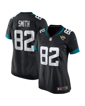 Jimmy Smith 82 Jacksonville Jaguars Women Game Retired Jersey - Black