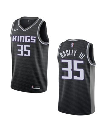 Men's Sacramento Kings 35 Marvin Bagley Iii Statement Swingman Jersey - Black