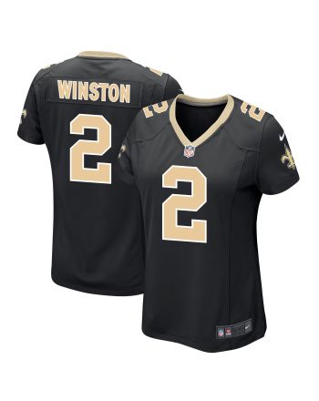 Jameis Winston 2 New Orleans Saints Women Game Jersey - Black