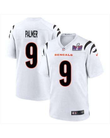 Carson Palmer 9 Cincinnati Bengals Super Bowl LVIII Men Away Limited Jersey - White