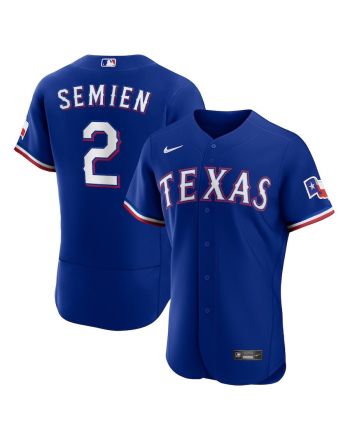 Marcus Semien 2 Texas Rangers Alternate Player Elite Jersey - Royal