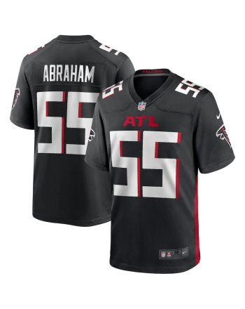 John Abraham 55 Atlanta Falcons Men Game Retired Jersey - Black