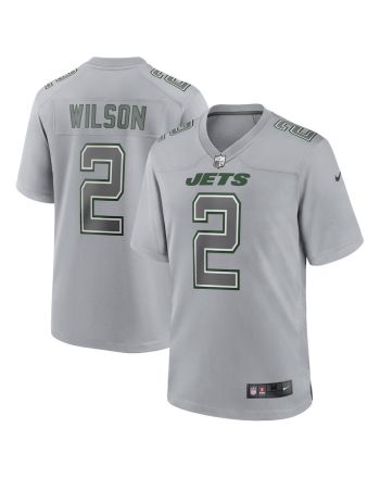 Zach Wilson New York Jets Atmosphere Fashion Game Jersey - Gray