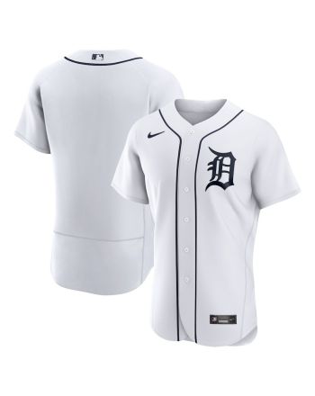 Detroit Tigers Home Logo Team Elite Jersey - White