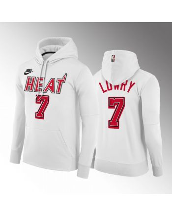 Kyle Lowry Miami Heat 2022-23 Classic Edition Hoodie White