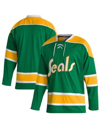 California Golden Seals Team Classics Blank Men Jersey - Green