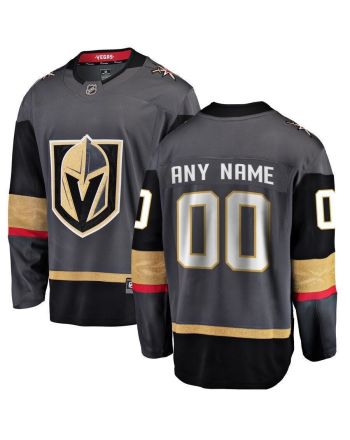 Vegas Golden Knights Home Breakaway Custom Jersey - Black