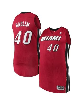 Udonis Haslem Miami Heat Finished Jersey - Red