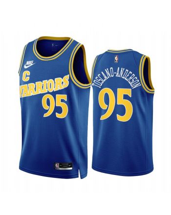 Juan Toscano-Anderson 2022-23 Golden State Warriors Royal 95 Classic Edition Jersey - Men Jersey