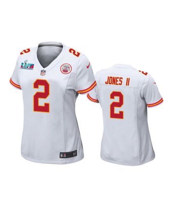 Ronald Jones II 2 Kansas City Chiefs Super Bowl LVII Game Jersey - Women White