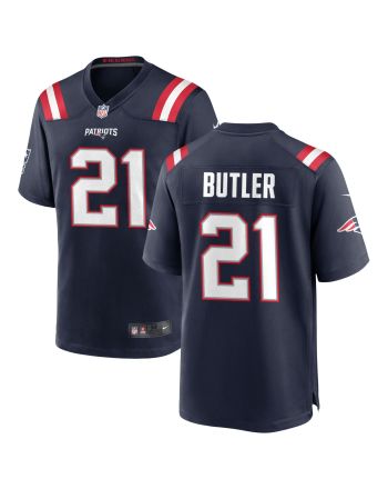 Malcolm Butler 21 New England Patriots Game Men Jersey - Navy Jersey