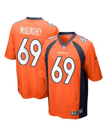 Mike McGlinchey 69 Denver Broncos Men Game Jersey - Orange