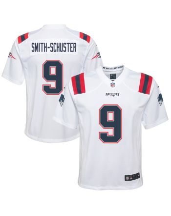 JuJu Smith-Schuster 9 New England Patriots Youth Game Jersey - White