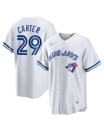 Joe Carter 29 Toronto Blue Jays Home Cooperstown Collection Player Jersey - White