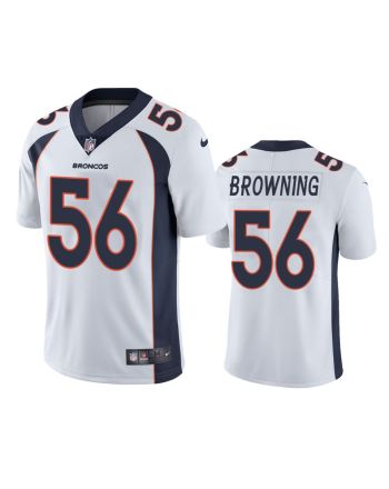 Baron Browning Denver Broncos 56 White Vapor Limited Jersey