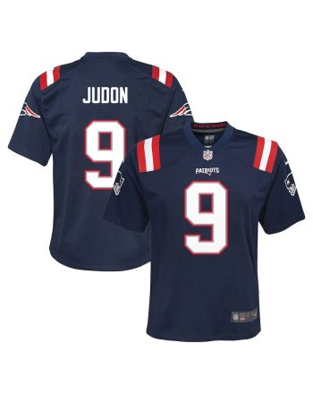 Matthew Judon 9 New England Patriots YOUTH Game Jersey - Navy