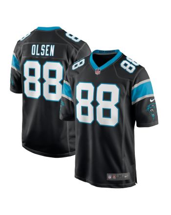 Greg Olsen 88 Carolina Panthers Men's Game Jersey - Black