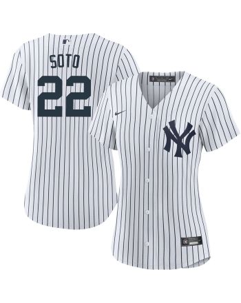 Juan Soto 22 New York Yankees Women Home Jersey - White