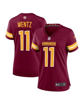 Washington Commanders Carson Wentz 11 Game Women Jersey - Burgundy Jersey