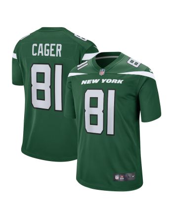 Lawrence Cager New York Jets Team Game Player Jersey - Gotham Green