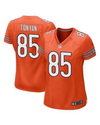 Robert Tonyan 85 Chicago Bears Women Alternate Game Jersey - Orange