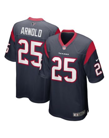 Grayland Arnold 25 Houston Texans Men Team Game Jersey - Navy