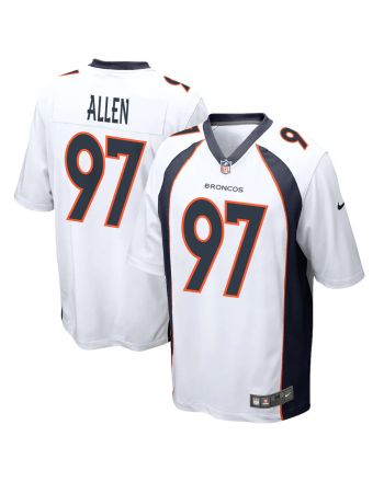 Zach Allen 97 Denver Broncos Game Men Jersey - White