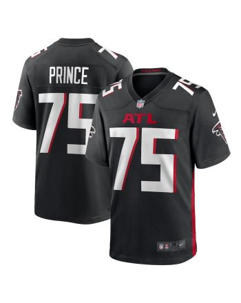 Isaiah Prince 75 Atlanta Falcons Men Team Game Jersey - Black