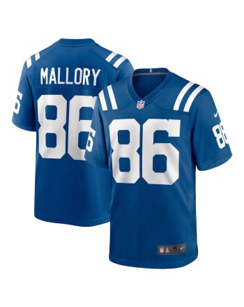 Will Mallory 86 Indianapolis Colts Men Team Game Jersey - Royal