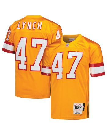 John Lynch 47 Tampa Bay Buccaneers 1993 Throwback Men Game Jersey - Orange