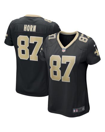 Joe Horn 87 New Orleans Saints Women Game Retired Jersey - Black