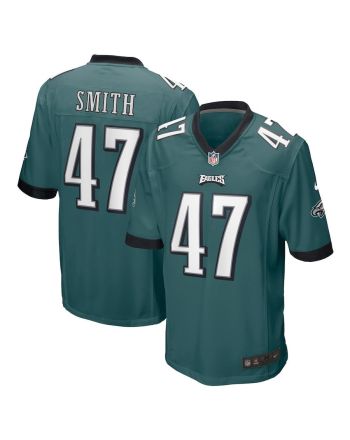 Brandon Smith 47 Philadelphia Eagles Game Men Jersey - Midnight Green