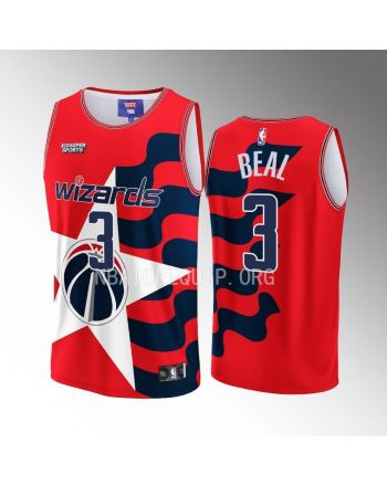 Bradley Beal 3 Washington Wizards NBA & KidSuper Studios Unisex Hometown Jersey