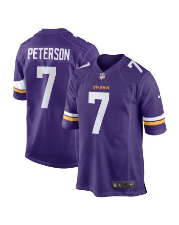 Patrick Peterson 7 Minnesota Vikings Player Game Jersey - Purple