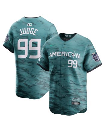 Aaron Judge 99 American League 2023 MLB All-Star Game Limited Jersey - Men Teal