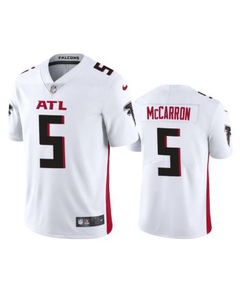 Atlanta Falcons AJ McCarron 5 White Vapor Limited Jersey