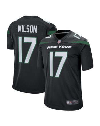 Garrett Wilson New York Jets Alternate Game Player Jersey - Stealth Black