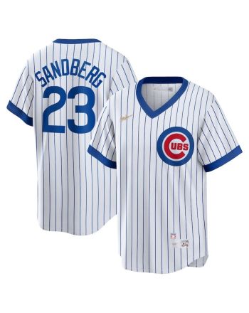 Ryne Sandberg 23 Chicago Cubs Home Cooperstown Collection Player Jersey - White