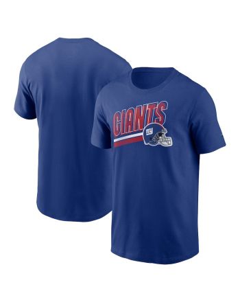 New York Giants Essential Blitz Lockup T-Shirt - Royal