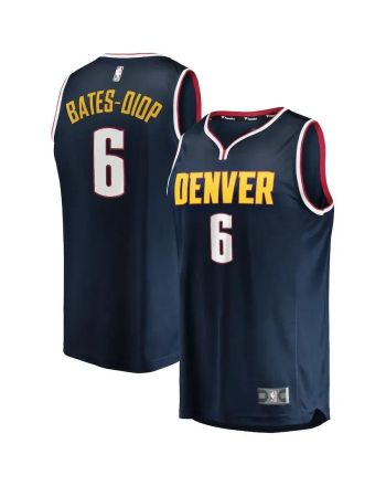 Keita Bates-diop Denver Nuggets Fast Break Player Jersey - Icon Edition - Navy