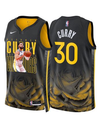 Stephen Curry 30 2022-23 Warriors Swingman Jersey - Screen Print Graphics