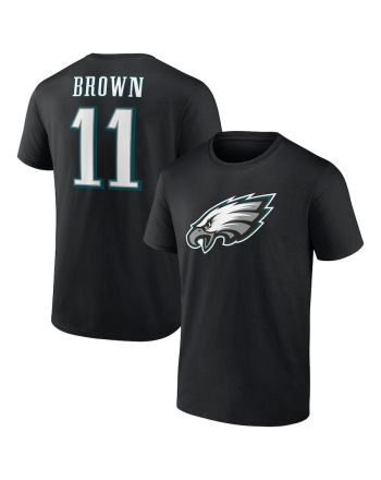 A.J. Brown 11 Philadelphia Eagles Unisex T-Shirt - Black