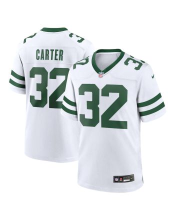 Michael Carter 32 New York Jets Legacy Game Men Jersey - White